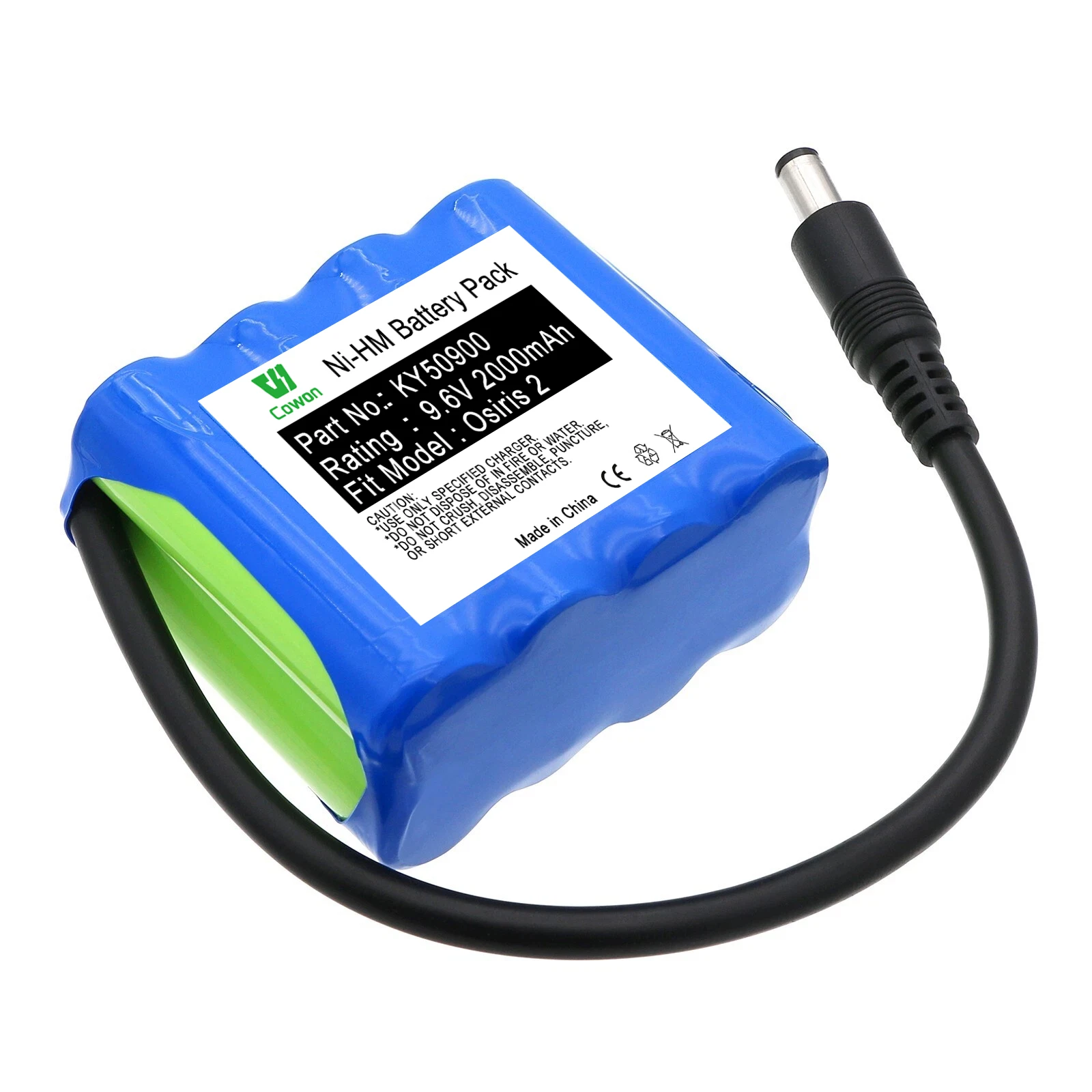 for 9.6V 2000mAh Nickel Metal Hydride Replacement KY50900 88888629 Ni-MH Medical Equipment B attery for O si ris 2