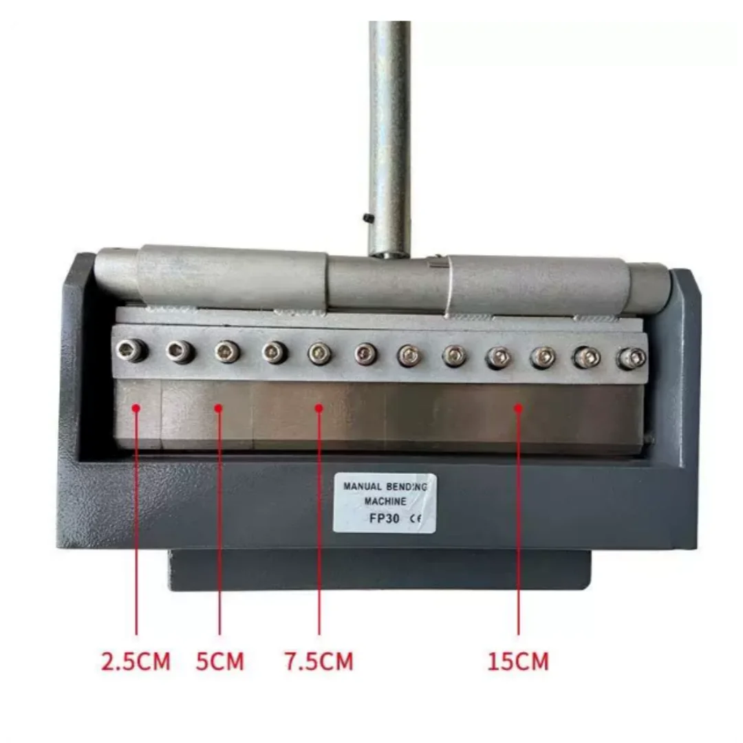 300mm Manual 90 Degree Metal Bender, Mini Sheet Folder for Copper Aluminum Galvanized Plate