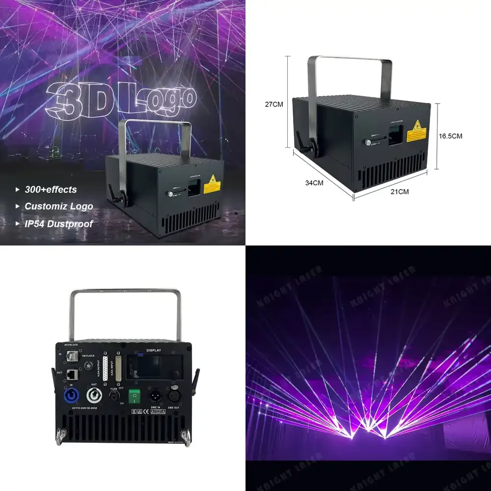 

Dmx 512 10w Rgb Full Color Dj Disco Stage Projector
