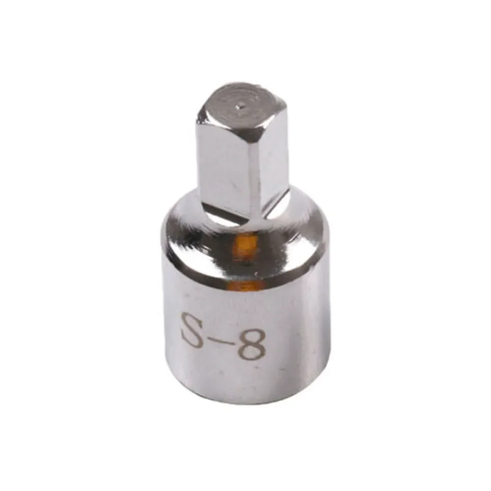 

8mm Square Oil Sump Drain Plug Key Tool Remover For Screw Socket 3/8 Chrome Vanadium Steel Oil Sump Drain Plug