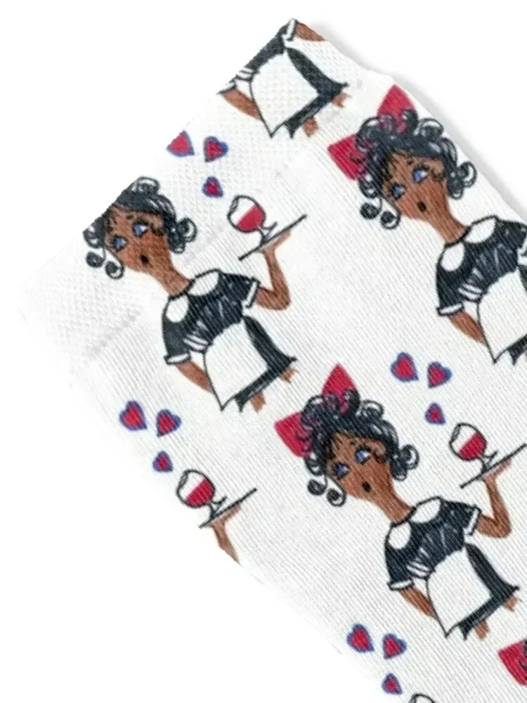 Sixties Waitress Socks custom sports Argentina Non-slip football Ladies Socks Men's