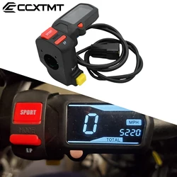 Electric Motorcycle SPORT/EP Power Mode Switch Selector Horn Switch Hour Meter Speed Meter Speedometer For Surron Light Bee S&X