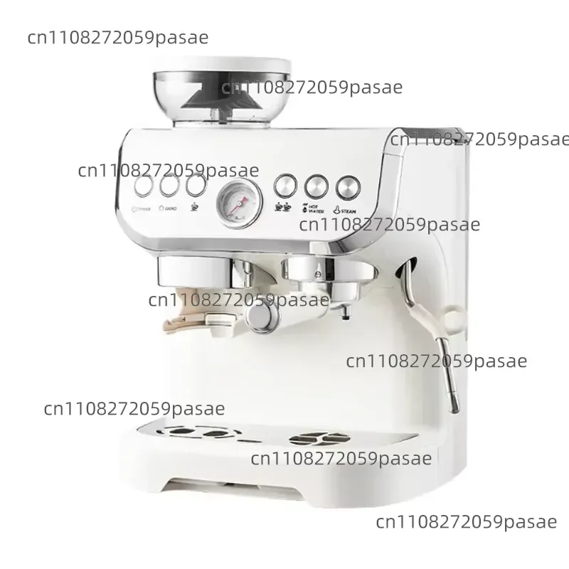Desktop  pressure-assisted semi-automatic coffee machine