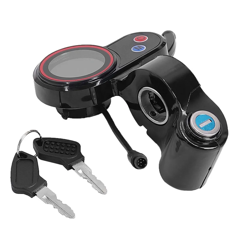 

For Safety Enhancement Electric Scooter Dashboard Digital Meter Panel Kickscooter Dashboard Accessories As Picture Shown