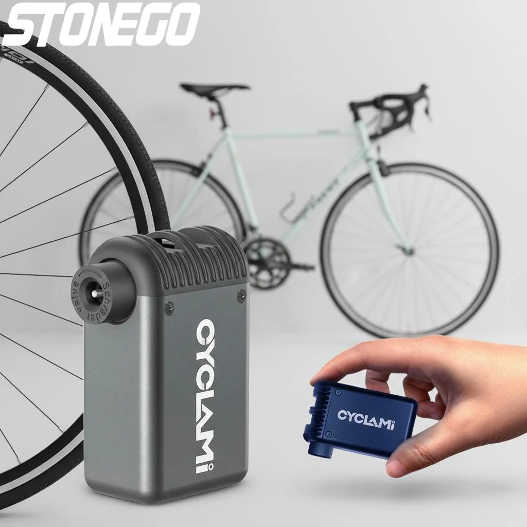 

Портативный мини-насос высокого давления для велосипеда, компактный электрический компрессор, легкие велосипедные аксессуары