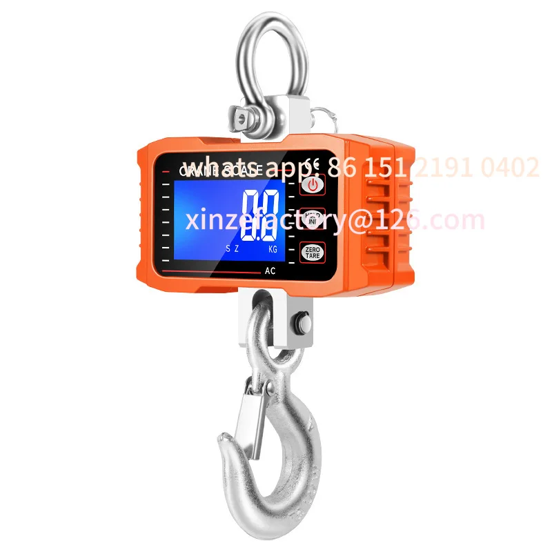 

Customizable Electronic Crane Scale Industrial Wireless Electronic Scale Dual-Power Operation: Battery or Mains
