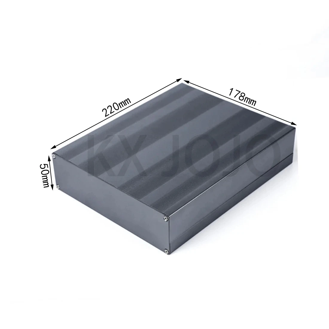 Aluminum Enclosure 178*50*180/220/300mm Waterproof Box Black/Grey Split Type Case Electronic Box DIY Power Housing Instrument