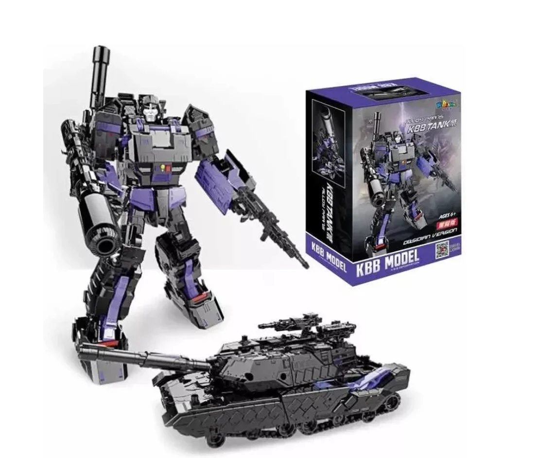 

KBB KUBIANBAO black Obsidian tank Megtron ko collection action figure robot