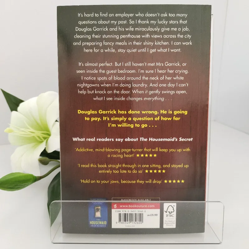 The Housemaid's Secret by Freida McFamously Unputdownable Psychological Thriller About the Secrets We Keep