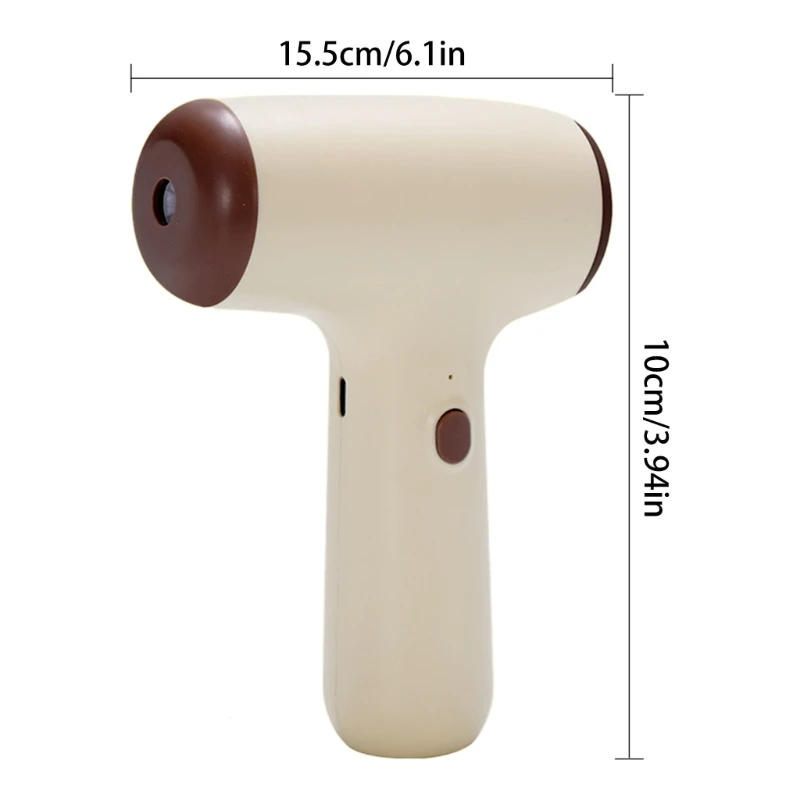 Misturador manual elétrico portátil recarregável para espuma leite M2EE com 5 velocidades ajustáveis