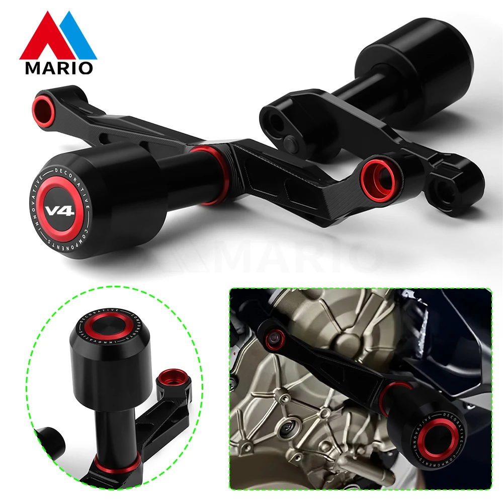 

For DUCATI Multistrada V4 Rally V4 Pikes Peak V4/V4S/V4S Sport Motorcycle Aluminum Frame Anti-drop slider Crash Protector Guard