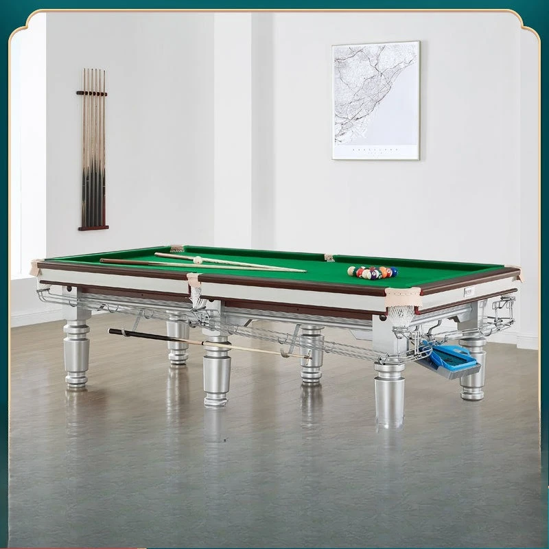 Tavolo da biliardo Tavolo da biliardo nero otto Ritorno automatico tennis due in uno