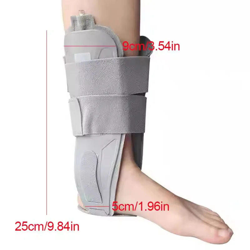 Medical Double Inflatable Ankle Splint Brace-Rigid Stabilizer for Sprains,Tendonitis,Cast Support and Injury Protection Unise