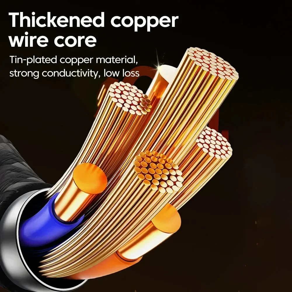 240 واط سوبر سريع USB A إلى نوع C كابل USB C تهمة لشاومي هواوي سامسونج الهاتف المحمول كابل PD سريع التكيف آيفون 15/16 #6