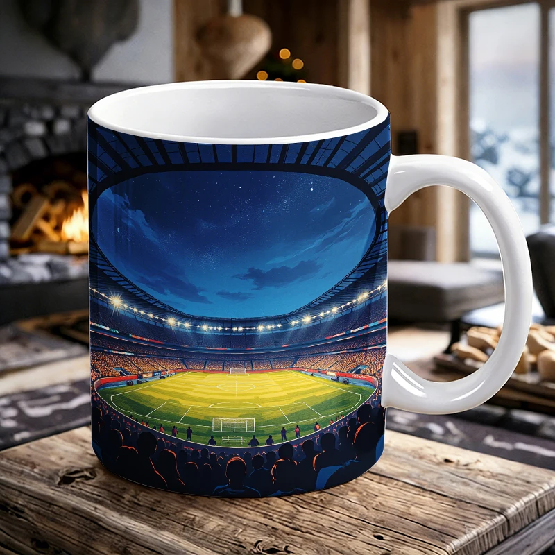 Soccer Stadium Mug with a bottle opener function of 2026 Major Football Event