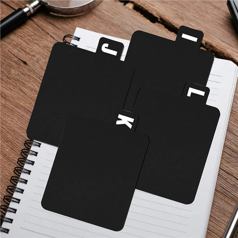 DTB7 Alphabetical A-Z Organizer Divider 78pcs CD DVD Vinyl Record Separator for Music Album File Storage for Office Home