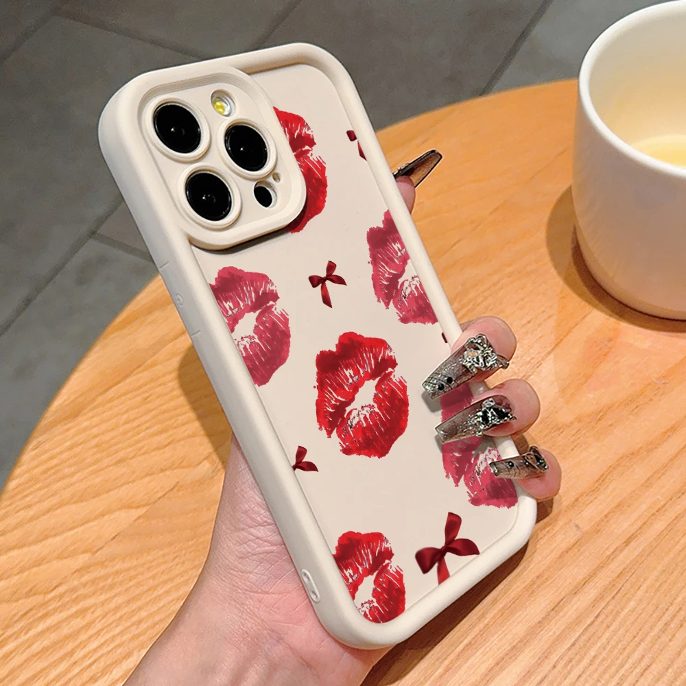 Amerikanischer Stil Rote Lippe – Phone Cases Red Bewertung und Preis