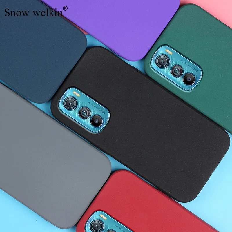 Case For Moto Edge 30 Neo 5G Matte Soft Silicon Shockproof Case For Motorola Edge 30 X30 S30 Pro Ultra Fusion Phone Cases Cover