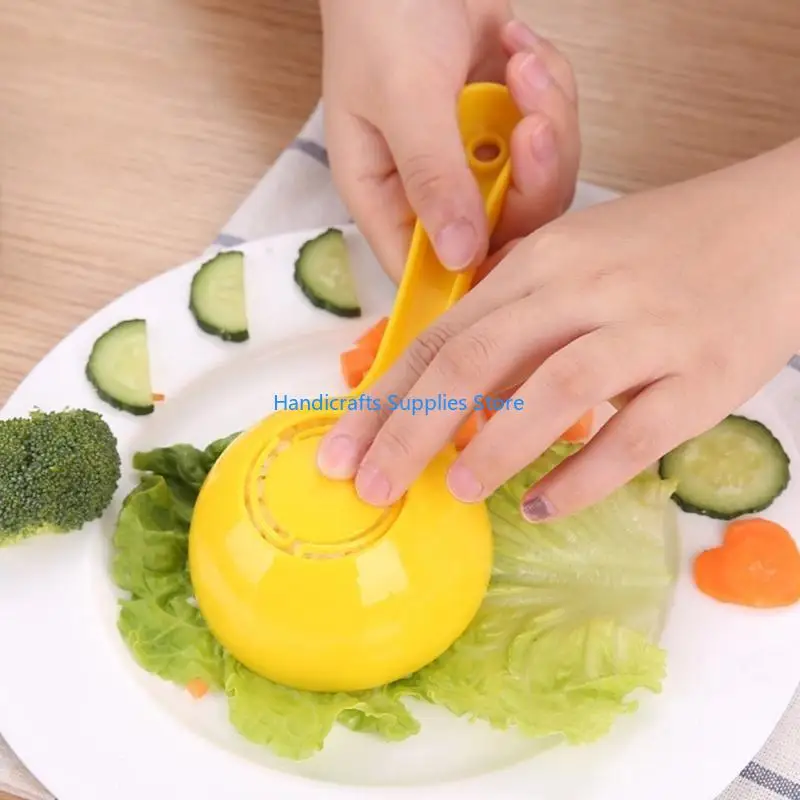 R1WA Half Sphere Rice Mold Plastic Rice Spoon for Picnics and Parties