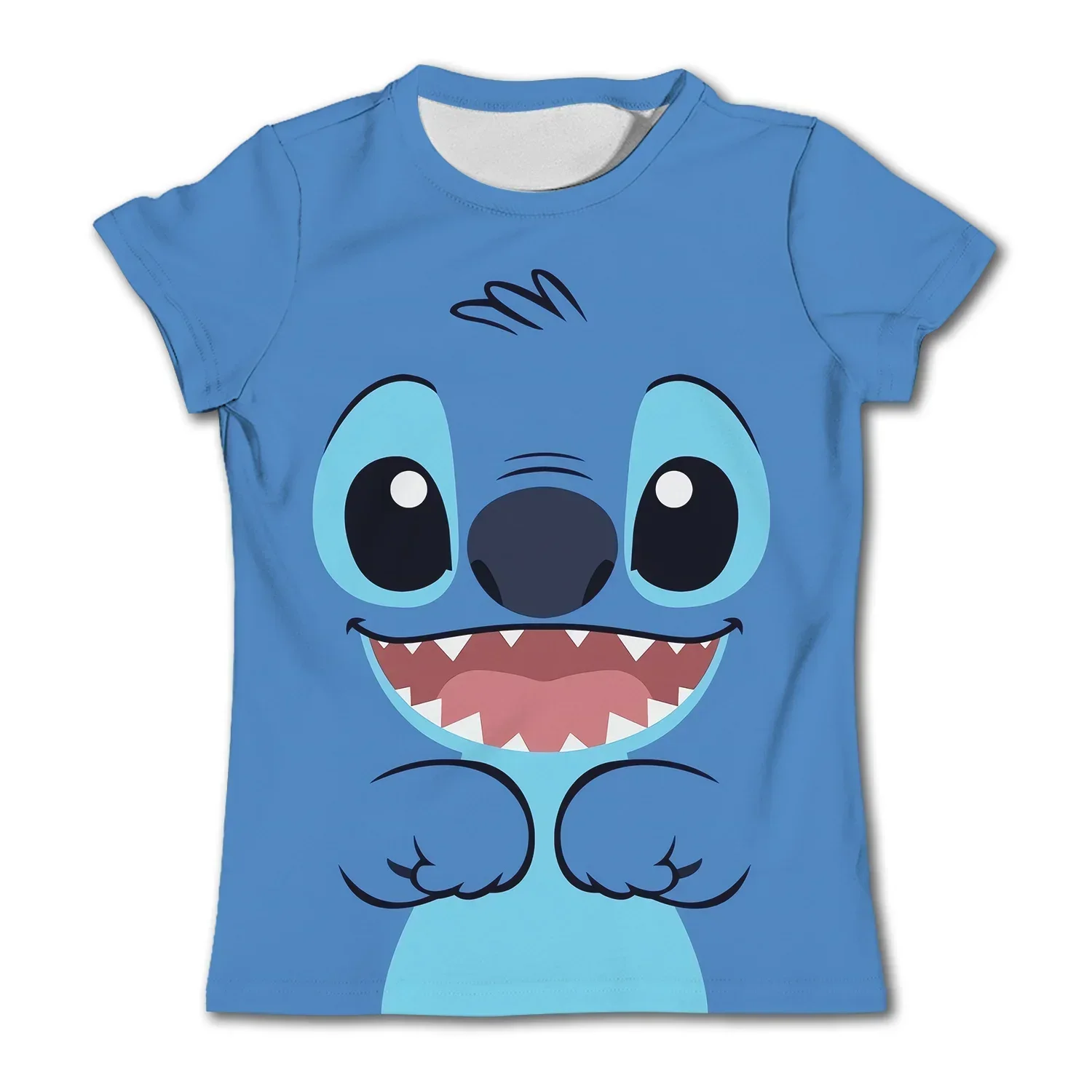 

Disney Cartoon Stitch 3D Printed Children Boys T-shirt Cute Casual Girls Summer Short Sleeved Soft Kids T Shirts Top Shirt Tops