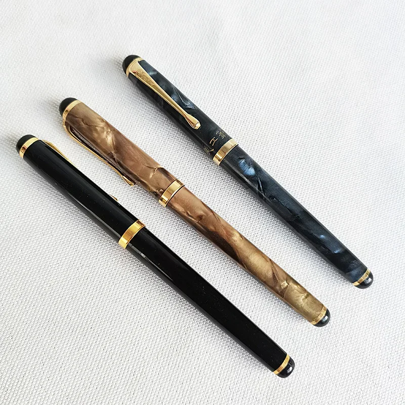 Old Vintage Hero 91 Fountain Pen, Students Write Smoothly Curved Pointed Fine Brush, Rotary Ink Absorbing Plastic Flower Pole,