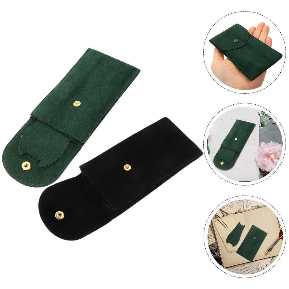 

2pcs Case For Men Travel Holder Pouch Single Organizer Protective Watch Travel Case Anti-Scratch Watch Pouch For Women