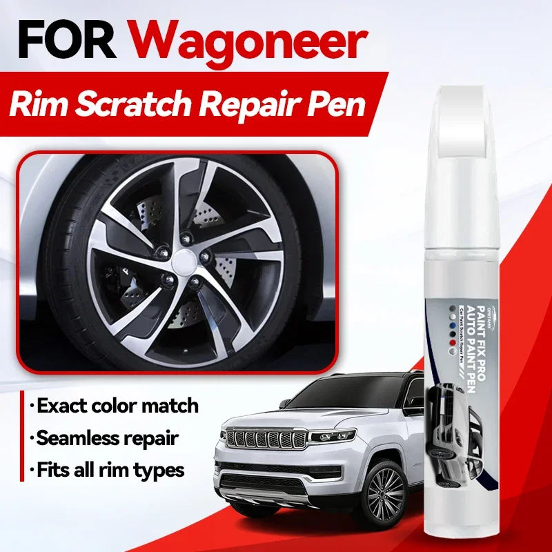 Bolígrafo de Reparación de Pintura para Vehículos de Uso Exclusivo, para JEEP WAGONEER, Accesorios para Reparación de Arañazos en la Pintura, Gris PAS, Blanco PW2, Plateado PSE