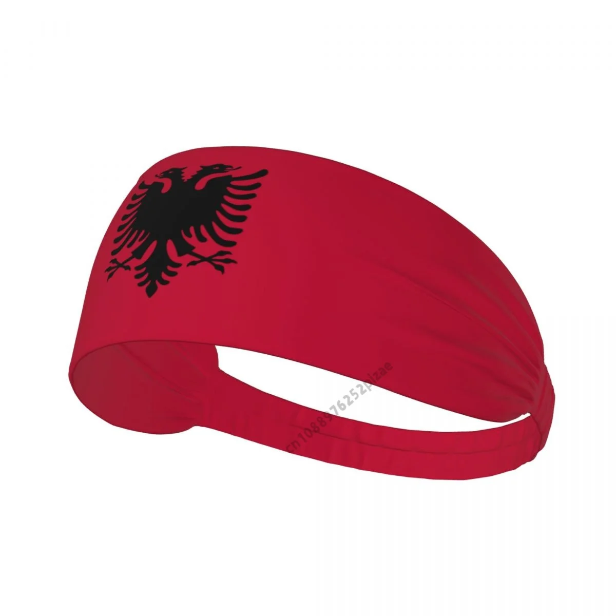 

Albania Flag Men Women Bands Elastic Wide Headbands For Yoga Sports Fitness Exercise Tennis Running Gym Dance Athletic