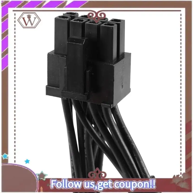 Latest 8X PCI-E Dual 8Pin To 8Pin(6+2Pin) Modular Power Supply Cable For Corsair RM1000X RM550X 650X 750X 850X