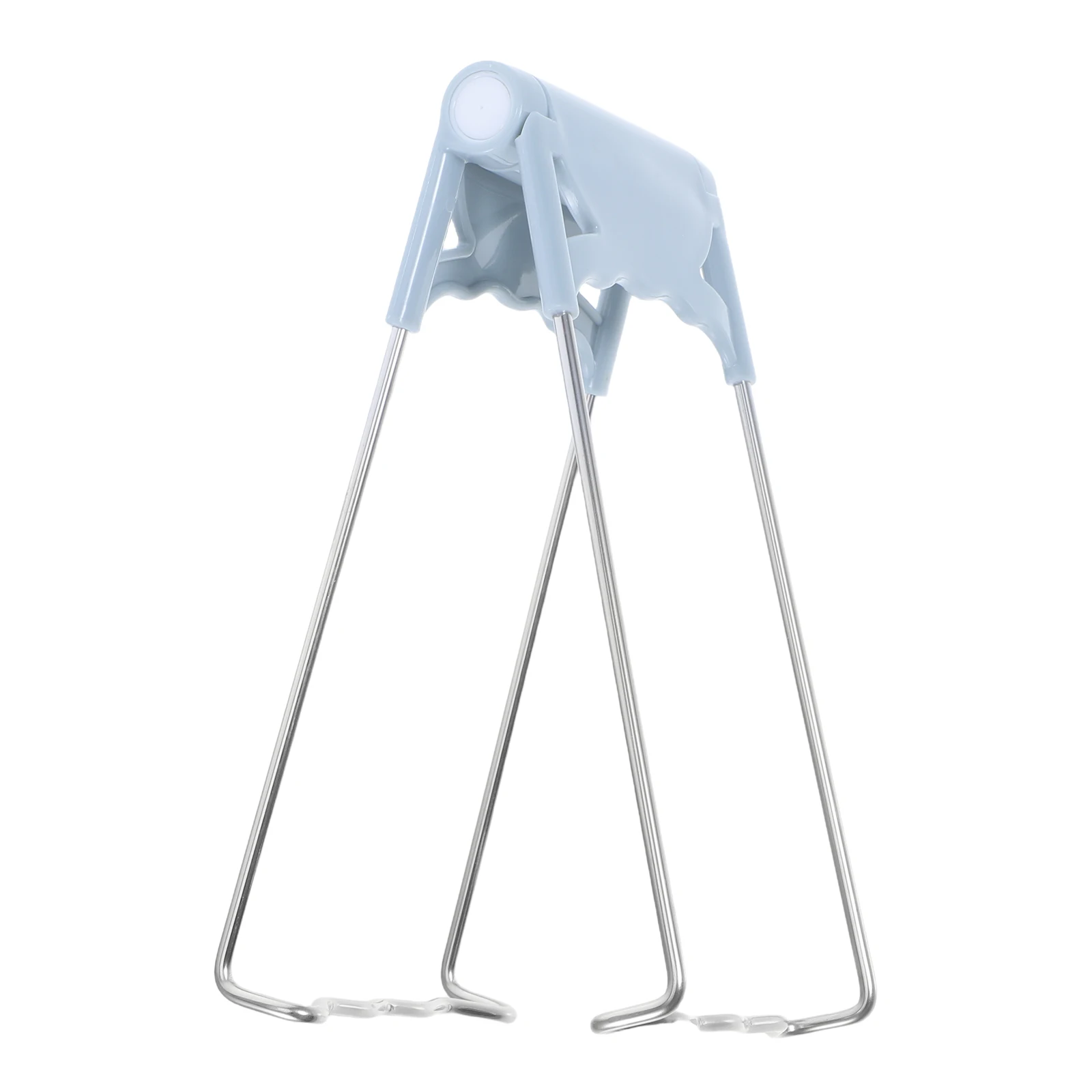 

Anti-scald Clip Folding Dish Gripper Grab Handle Stainless Steel Scalding Plate