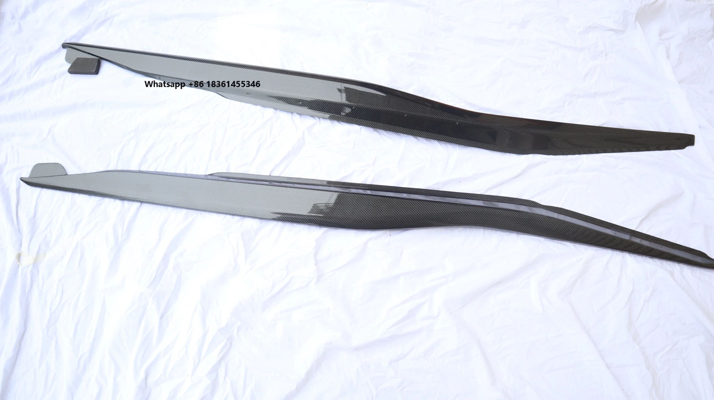 

For corvette C7 Carbon Fiber Side Skirts