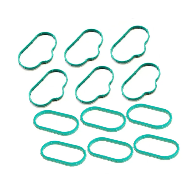 

Set of 12 Engine Lower/Upper Intake Manifold Gaskets For JAGUAR S-Type X-Type XF XJ X250 X350 X351 V6 3.0 XR843533 XR843536
