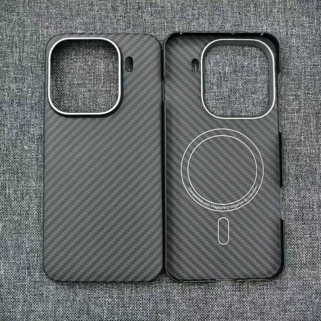 OPPO Find X9 X9pro用アラミド繊維カーボンファイバー超軽量磁気メタル