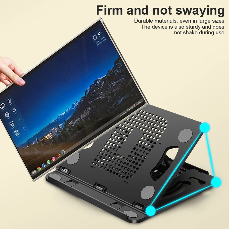 Rotary Foldable Laptop Stander Bracket 360 Degree Rotation Notebook Computer Holder For Macbook For Lenovo Thinkpad For HP Dell