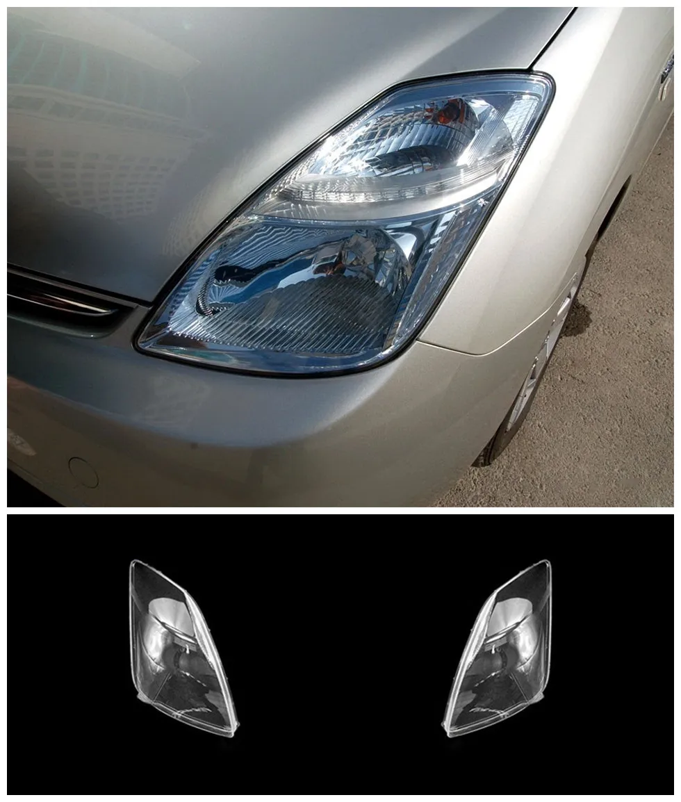 

Car headlight transparent lamp housing mask for Toyota Prius 2008 2009 Prius plexiglass lamp housing mask