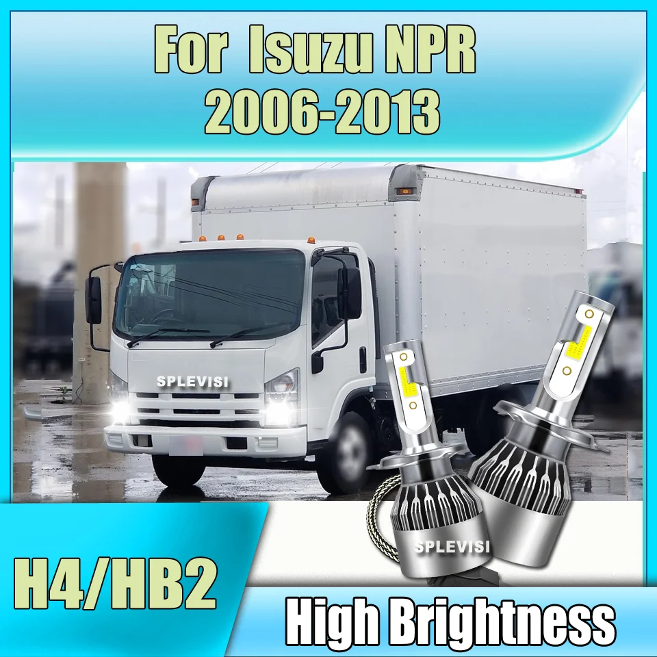 

4500LM H4 Led Bulb High Power Car Headlight IP67 Waterproof Universal For Isuzu NPR 2006 2007 2008 2009 2010 2011 2012 2013