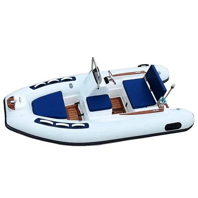 Fiberglass Hull RIB 390 PVC/Hypalon Inflatable Boat With Rtificate