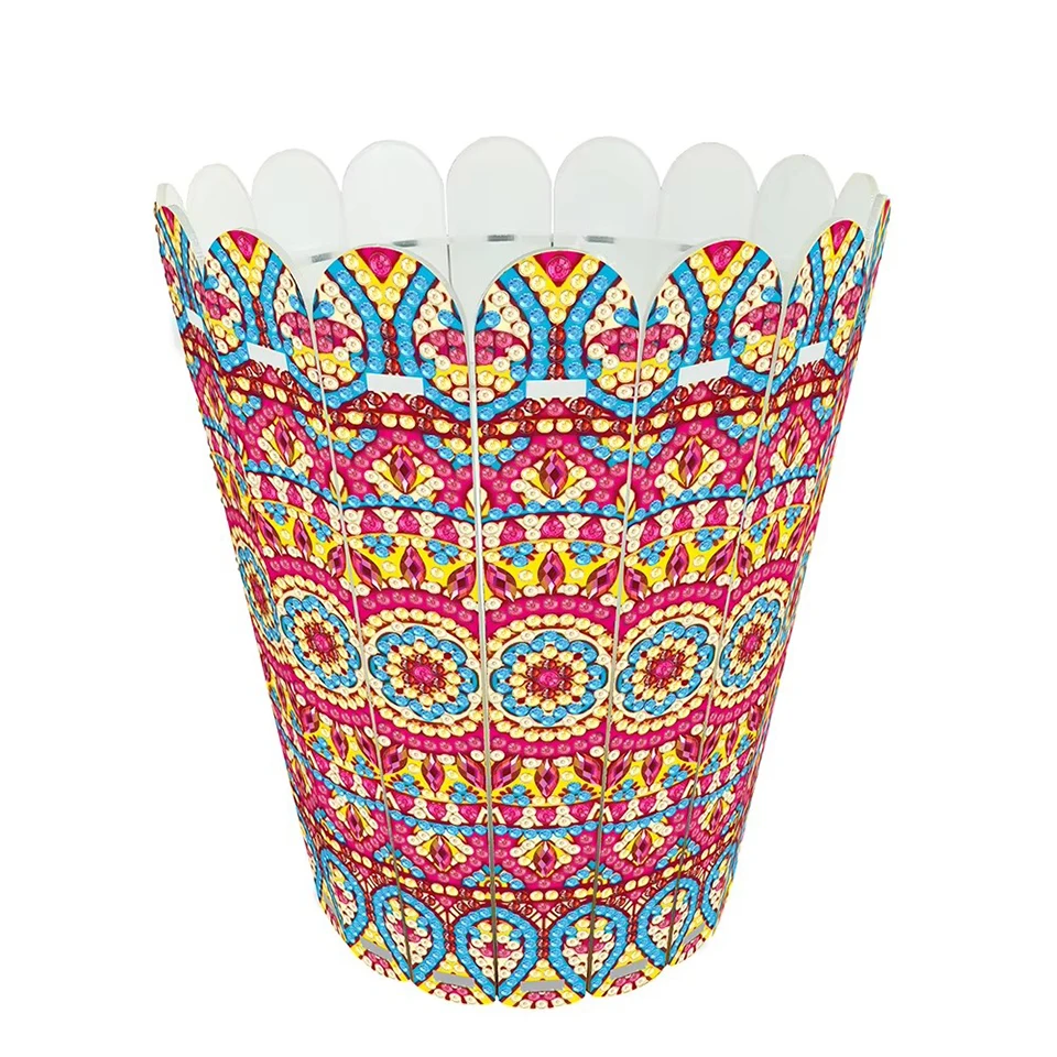 

Diamond Painting Flower Vase Exquisite Diamond Painting Tabletop Ornaments Kit Rhinestones Desktop Ornaments for Adults Beginner