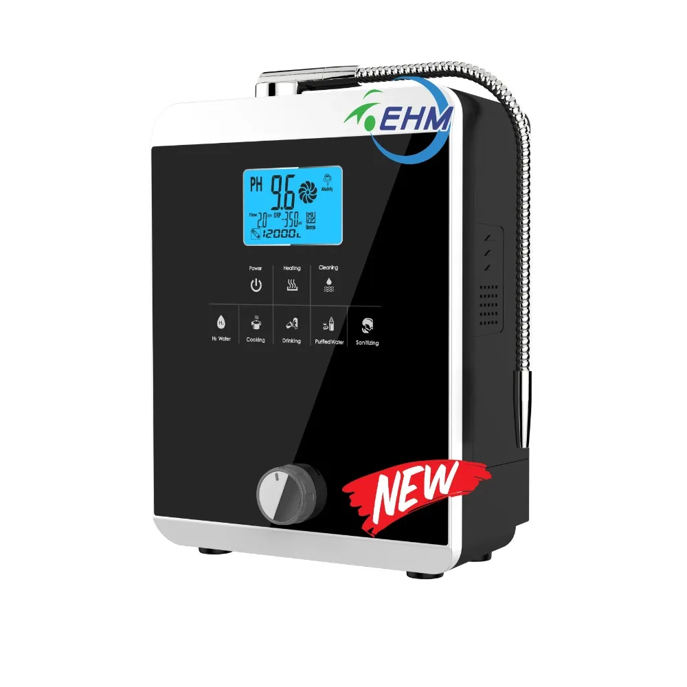 EHM Commercial Industrial Alkaline Water Ionizer and Ionize 11 Titanium and Platinum Coating  3.0-11 PH