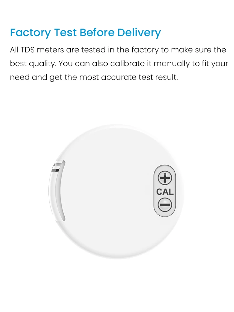 AUTOAQUA Titanium One TDS-100 Digital Inline TDS Meter Aquarium Test Monitor Qualify Pure Water