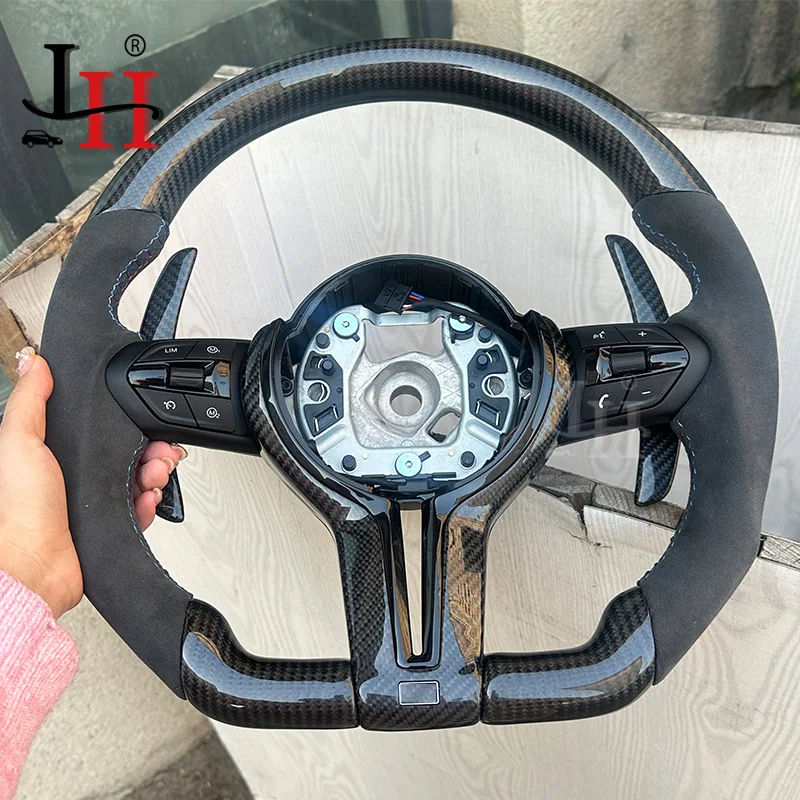 Steering Wheel Carbon Fiber Assembly Car Steering Wheel For BMW F10 F11 F30 F31 F34 F32 F33 F36 F20 F21 F22 F23 M3 M6