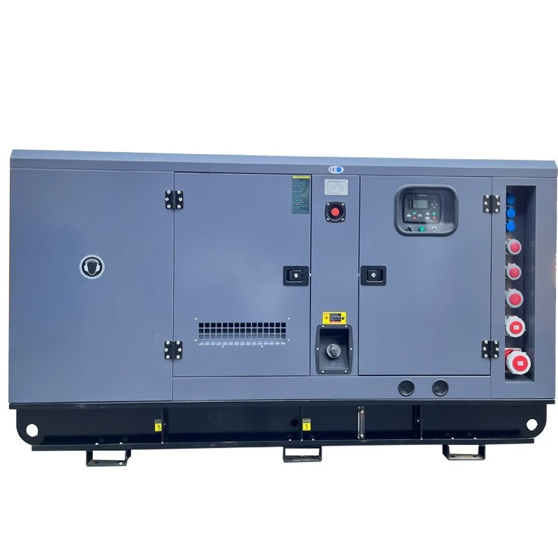 120Kw silent automatic generator set with CE European standard air plug high power generator