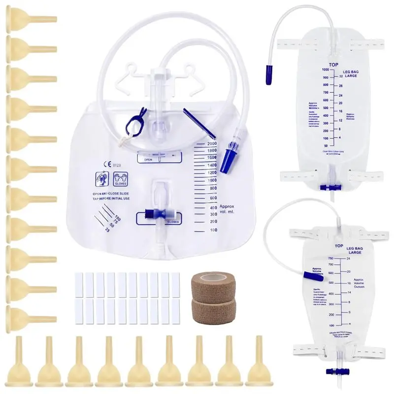 

Камера ALIM-Anti-Reflux для мужских мочеприемников, 3 шт., с утолщенной трубкой, устойчивой к перекручиванию