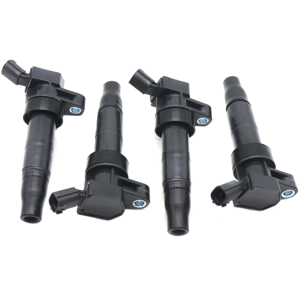 4PCS New Car Ignition Coils 27300-3F100 For Hyundai Tucson Santa Fe Equus For Kia Sportage Sorento Forte Optima 27301-3F100