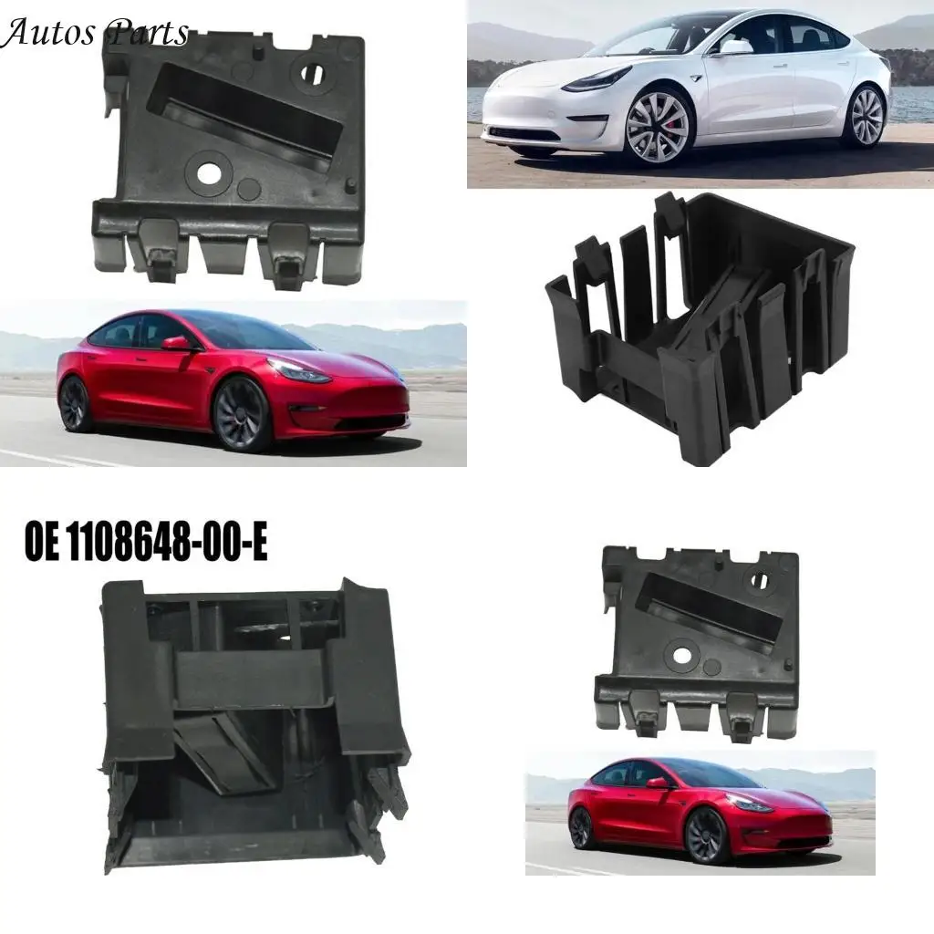 

57BA Автомобиль передний бампер Radarsensor Fixing Crackcet Holder Plate Plate рама пластика, совместимая с 2017-2022 годы