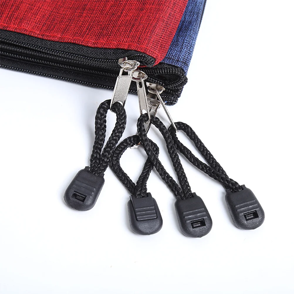 

10Pcs Waterproof B4 Zipper File Bags Oxford Cloth Document Organizer Portable File Holder Office School Storage Pouch Mixed