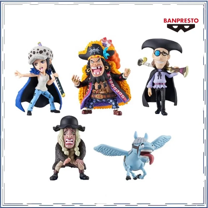 BANDAI Anime One Piece Blackbeard Pirates Doc Q Christmas Gifts or Collection Ex Cashapon Genuine Action Figure Model Toys