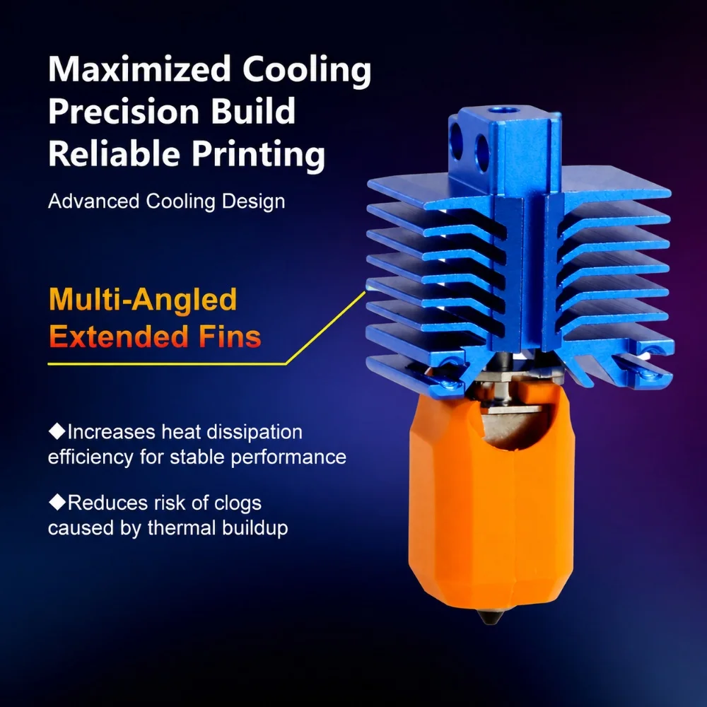 Neues, verbessertes Hotend für Bambu Lab P1P X1C P1S X1 X1E TZ 5.0, Upgrade-Druckkopf, 3D-Druckteile für Bambulab 3D-Drucker. – Detail 4