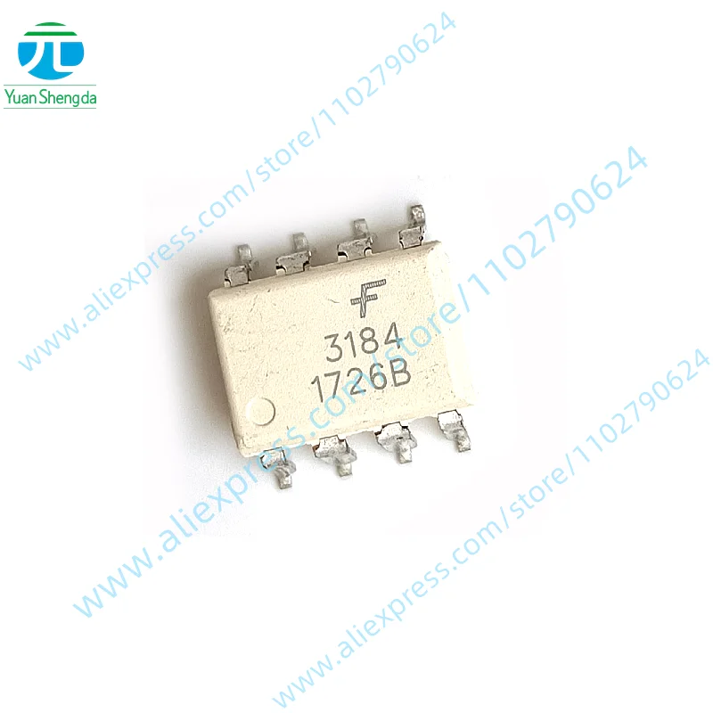 

Новинка, оригинальный оптрон FOD3184S 3184, 5 шт.