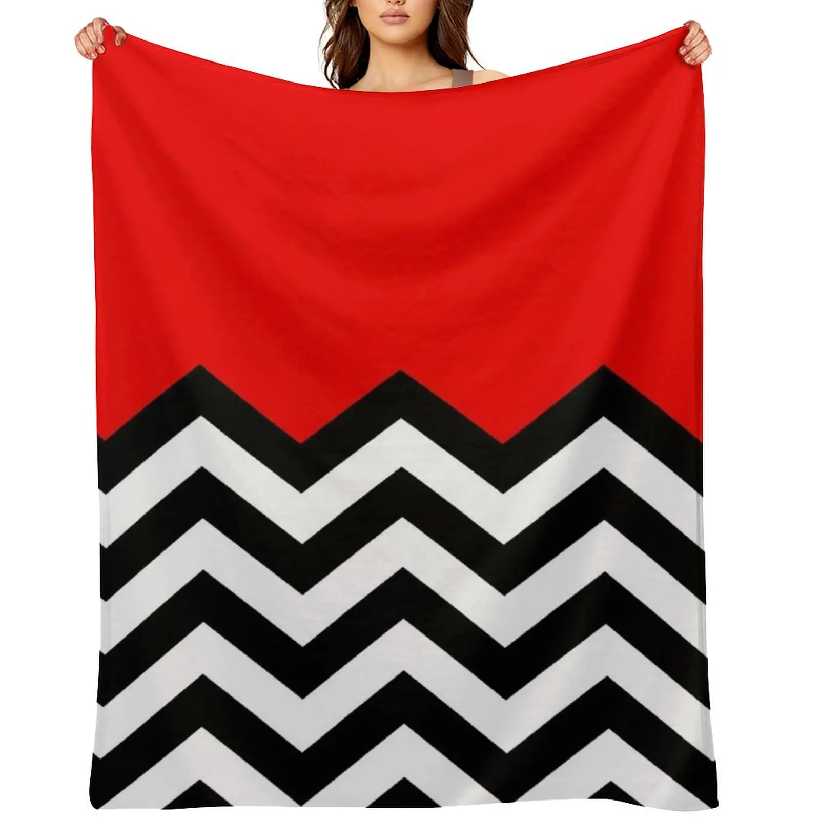 

Twin Peaks - Black Lodge Pattern Throw Blanket for winter heavy to sleep cosplay anime Flannels Blankets